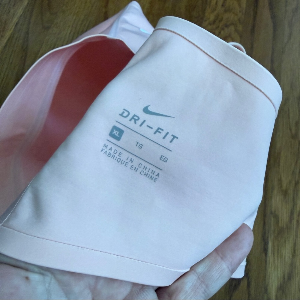 Nike light pink low impact athletic sports bra XL - Picture 7 of 8